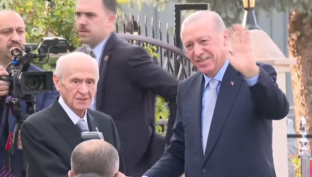 Erdoğan Bahçeli'yi ziyaret ediyor