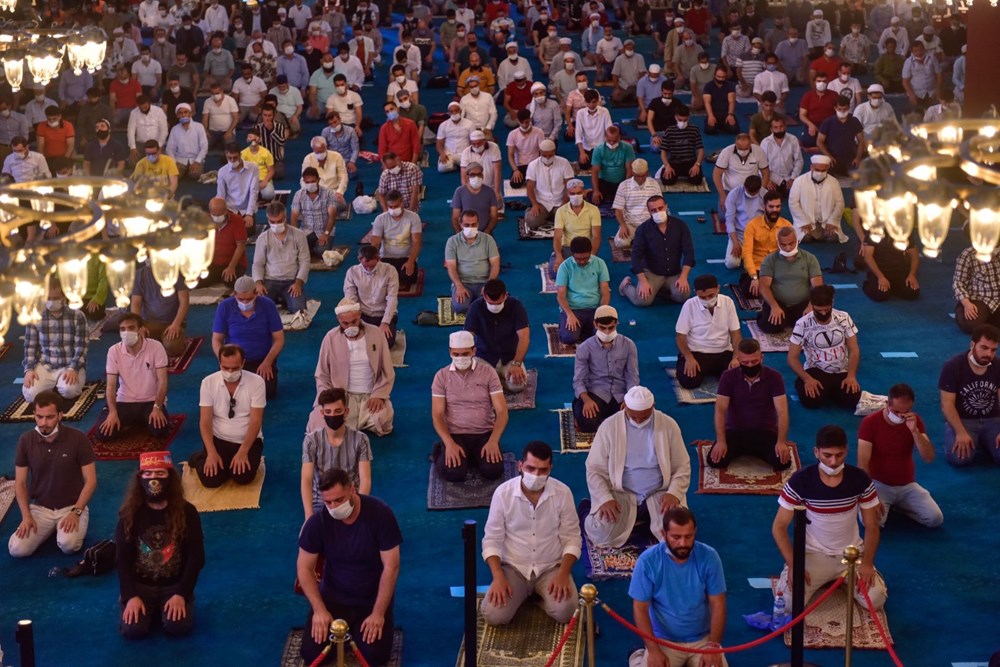 Ayasofya-i Kebir Cami-i Şerifi'nde 86 yıl sonra ilk bayram namazı - 31