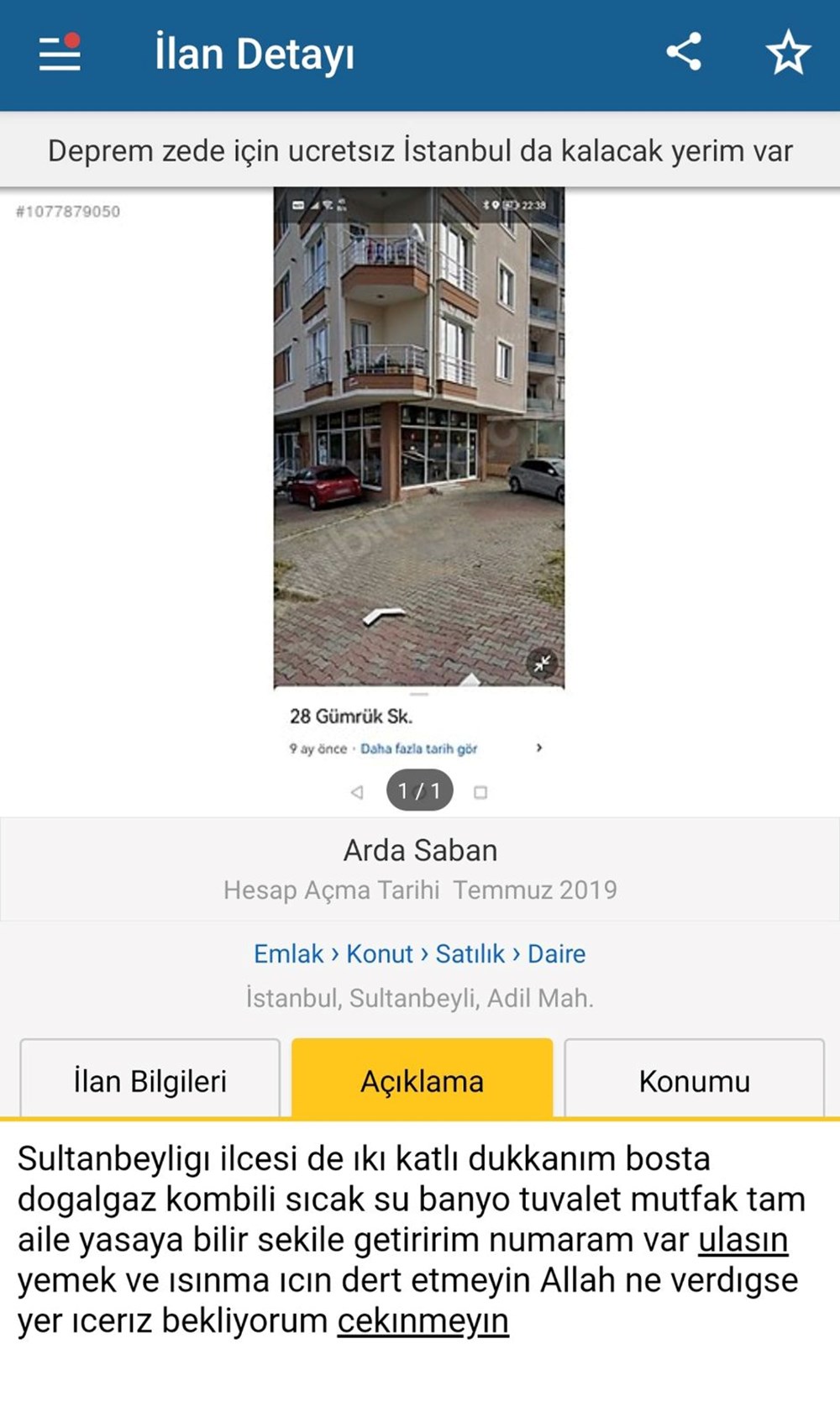 Kiralık evler depremzedeler için ücretsiz ilana dönüştü - 5