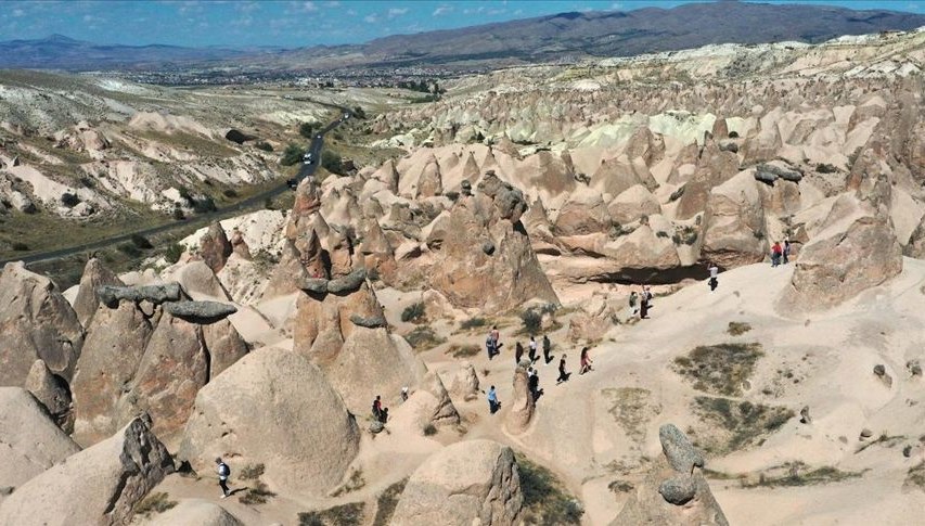 Kapadokya milyonlarca turiste ev sahipliği yapıyor