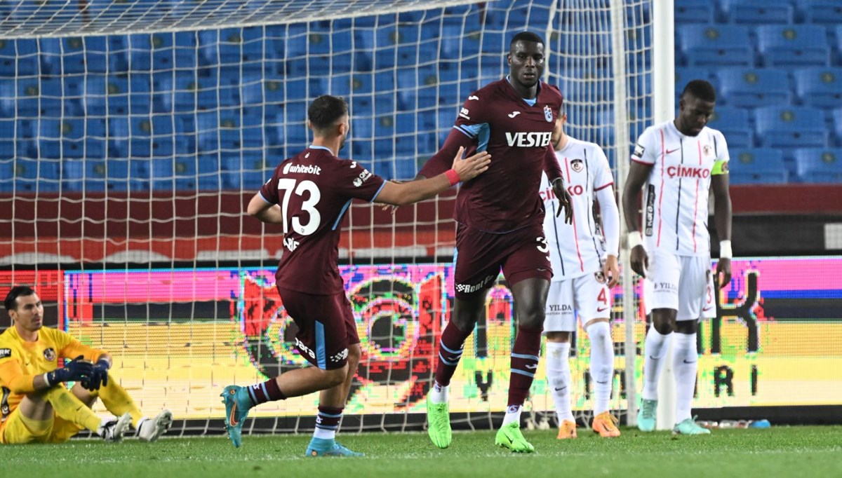 Trabzonspor'da Onuachu golleriyle döndü