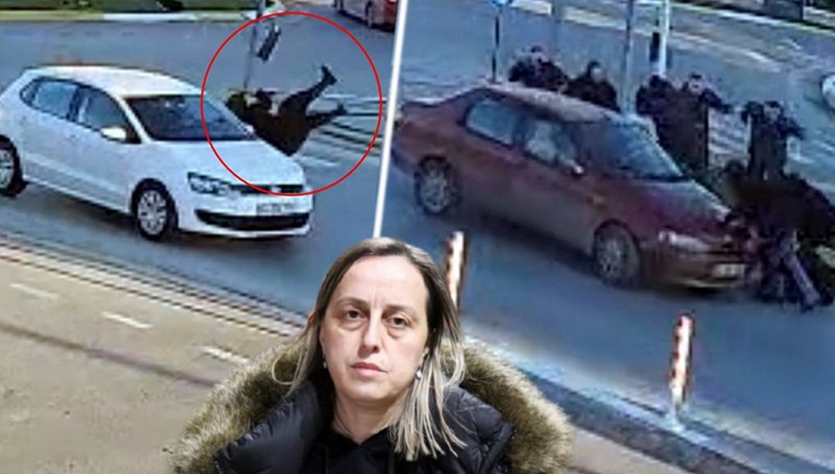 Facia böyle geldi: Yaya geçidinde otomobil çarpan kadının üzerinden 5 dakika sonra başka otomobil geçti Facia böyle geldi: Yaya geçidinde otomobil çarpan kadının üzerinden 5 dakika sonra başka otomobil geçti