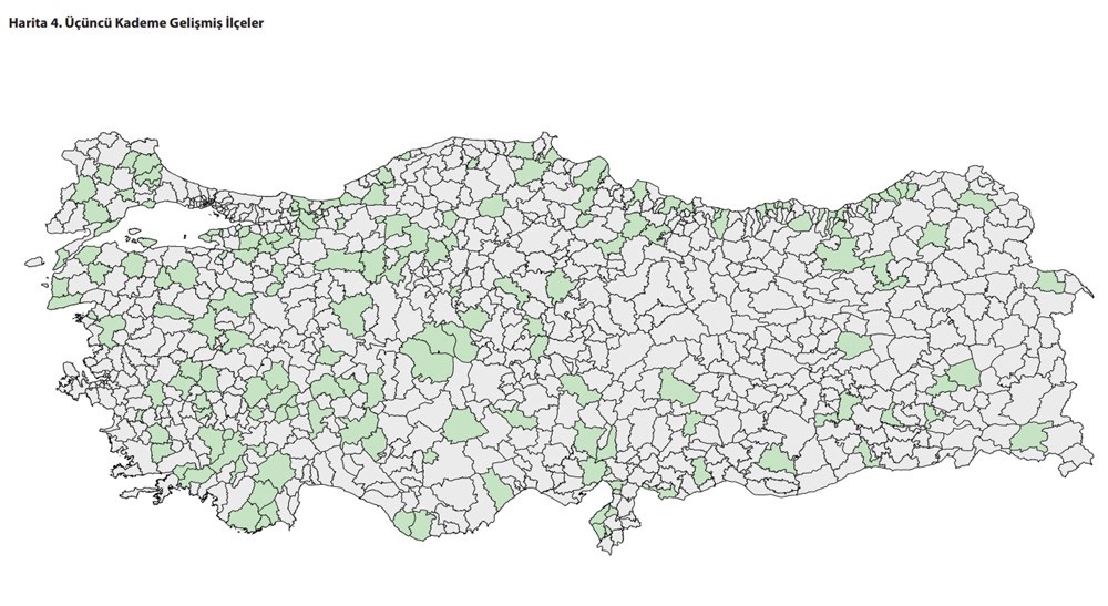 '100 il, 1000 ilçe' önerisiyle gündeme geldi:  973 ilçenin sosyo-ekonomik sıralaması - 21