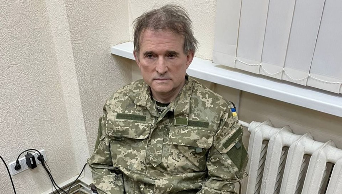 Ukrayna'da ana muhalefet lideri Medvedçuk gözaltına alındı Ukrayna'da ana muhalefet lideri Medvedçuk gözaltına alındı