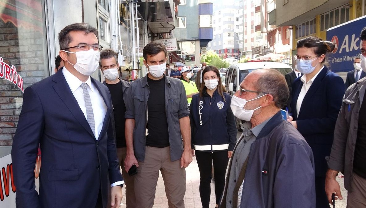 Erzurum Valisi Memiş: Virüste artışı durdurduk, inişe geçtik