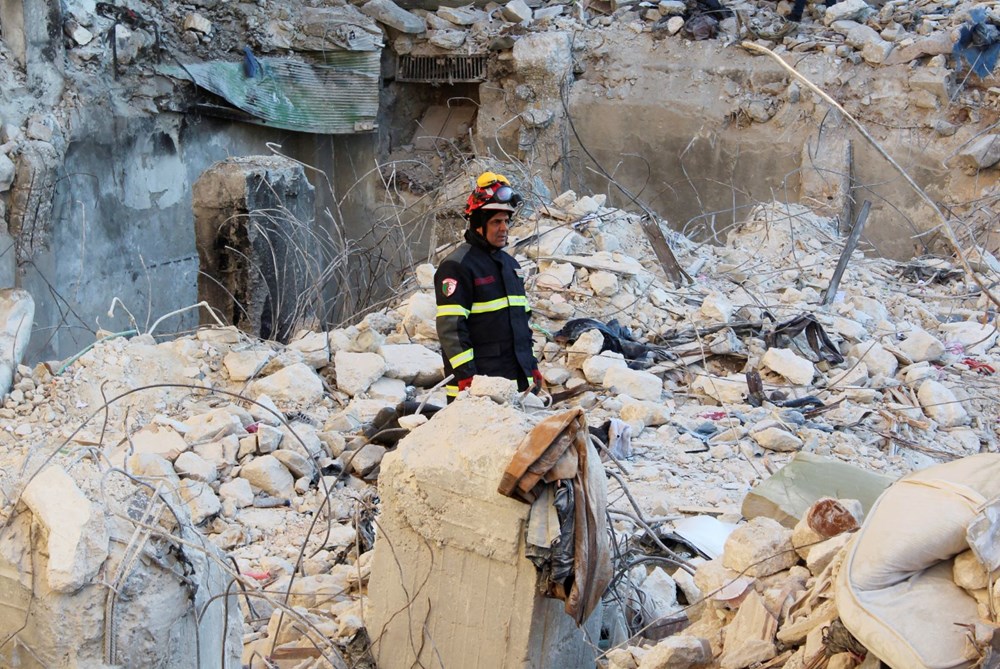 Kahramanmaraş merkezli depremlerin vurduğu Suriye'de son durum - 2