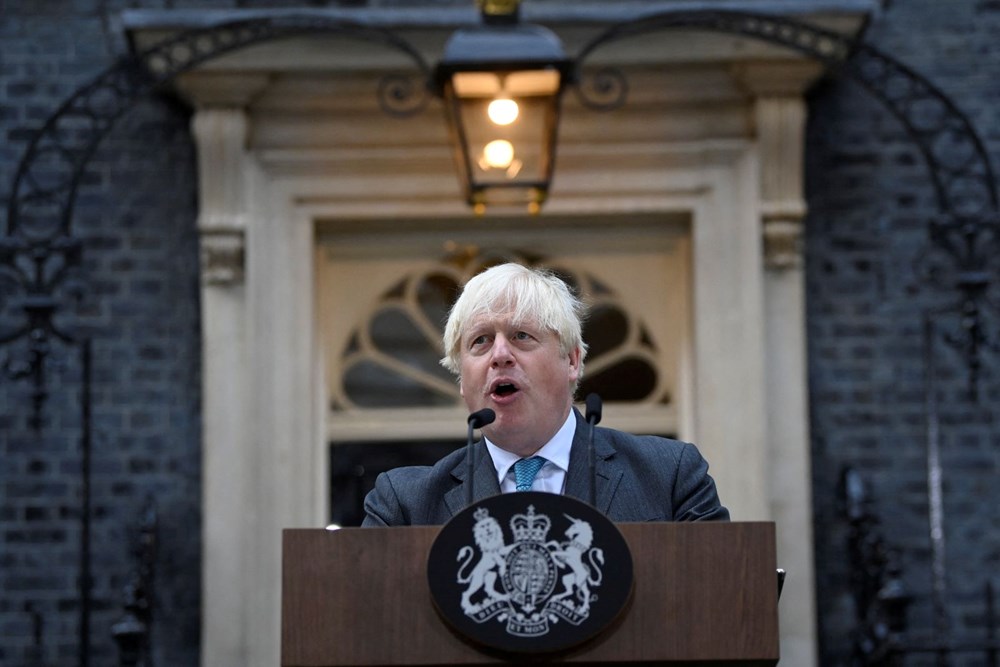 Boris Johnson 10 Numara'ya veda etti - 4