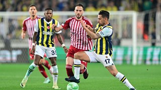Olympiakos'a penaltılarda kaybeden Fenerbahçe'den Avrupa'ya veda