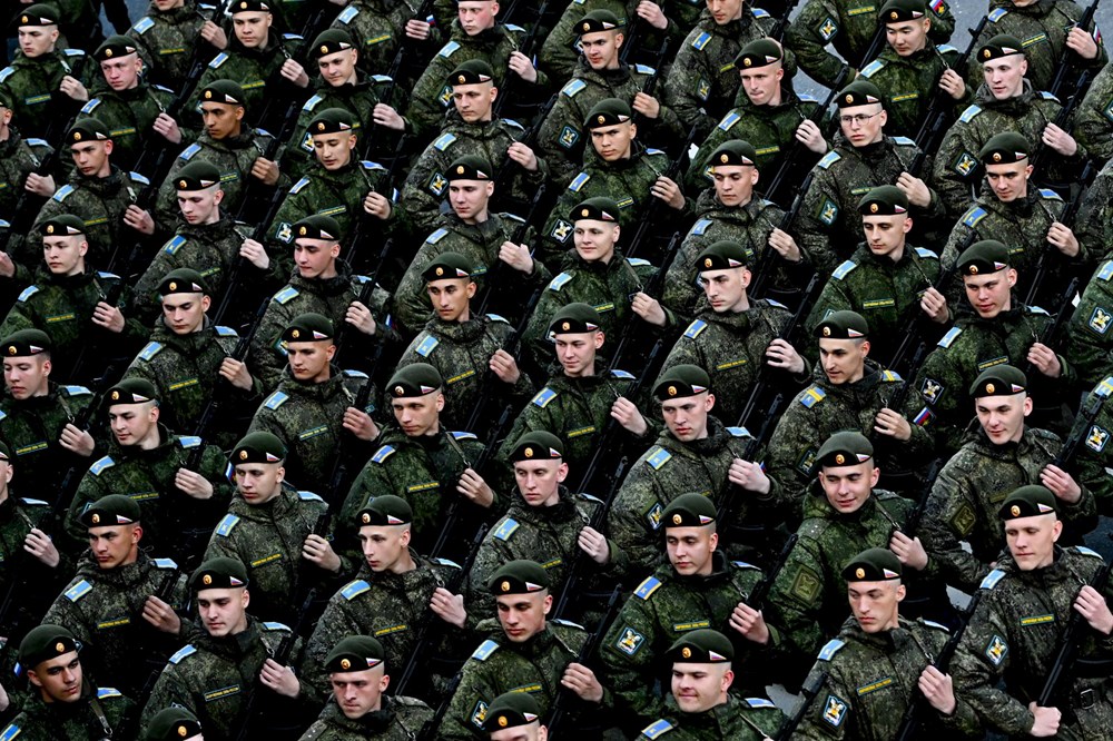 Tanklar Moskova sokaklarında: Rusya'da askeri geçit töreni provası - 6