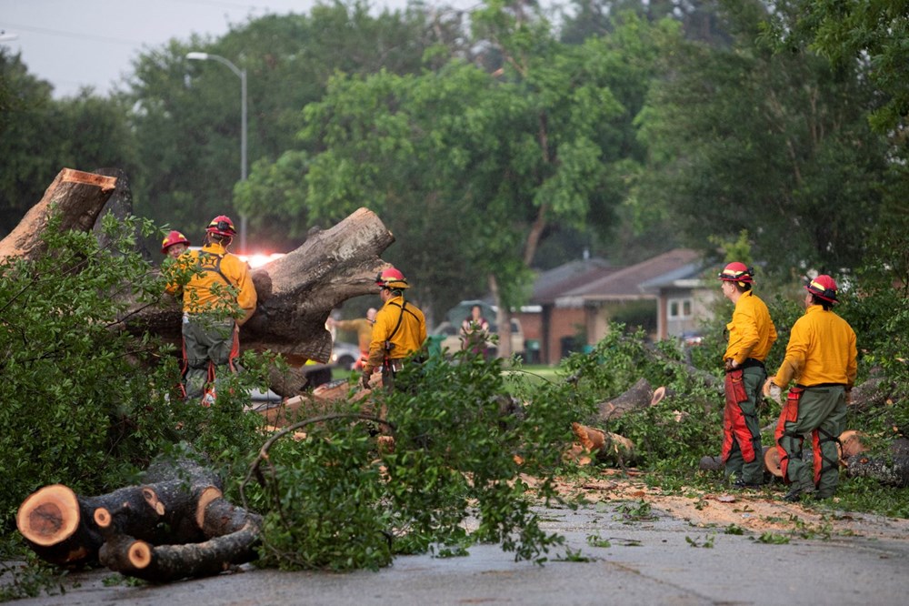 Teksas'ta fırtına: 7 kişi hayatını kaybetti - 2