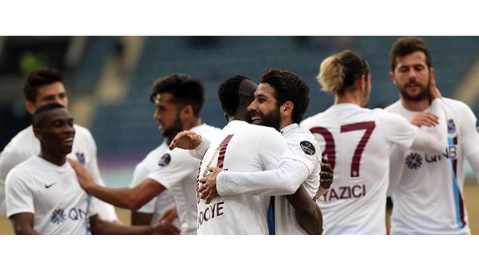 Trabzonspor, 2017'de kaybetmedi