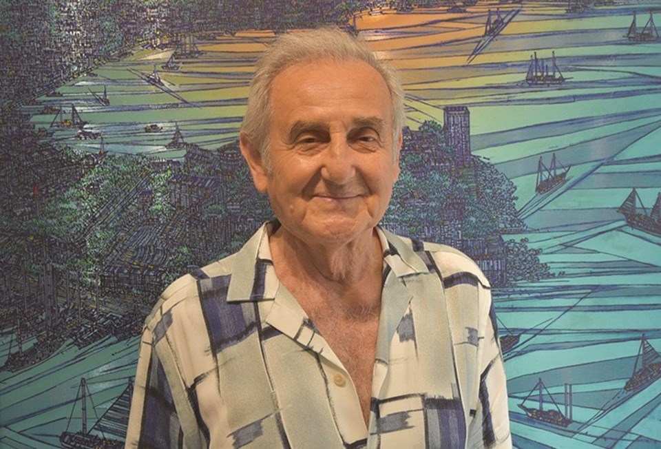 Ressam Devrim Erbil'in "Bodrum'da Devrim" adlı sergisi açıldı - 1