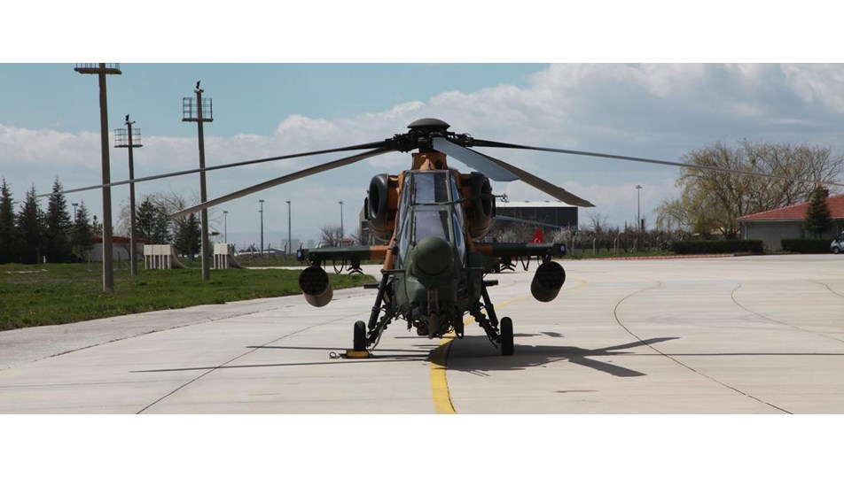 'Atak' helikopteri ilk uluslararası tatbikatına çıktı