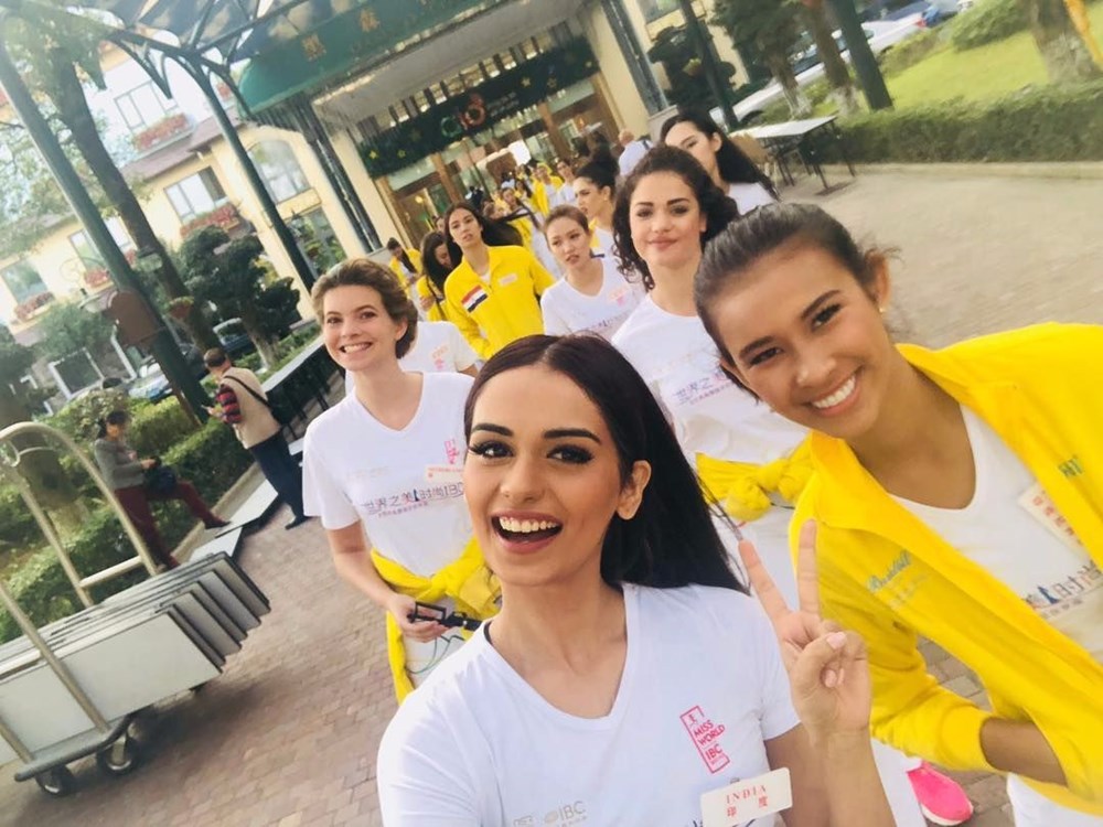 Miss World 2017 Manushi Chhillar'ın doğal halleri - 1