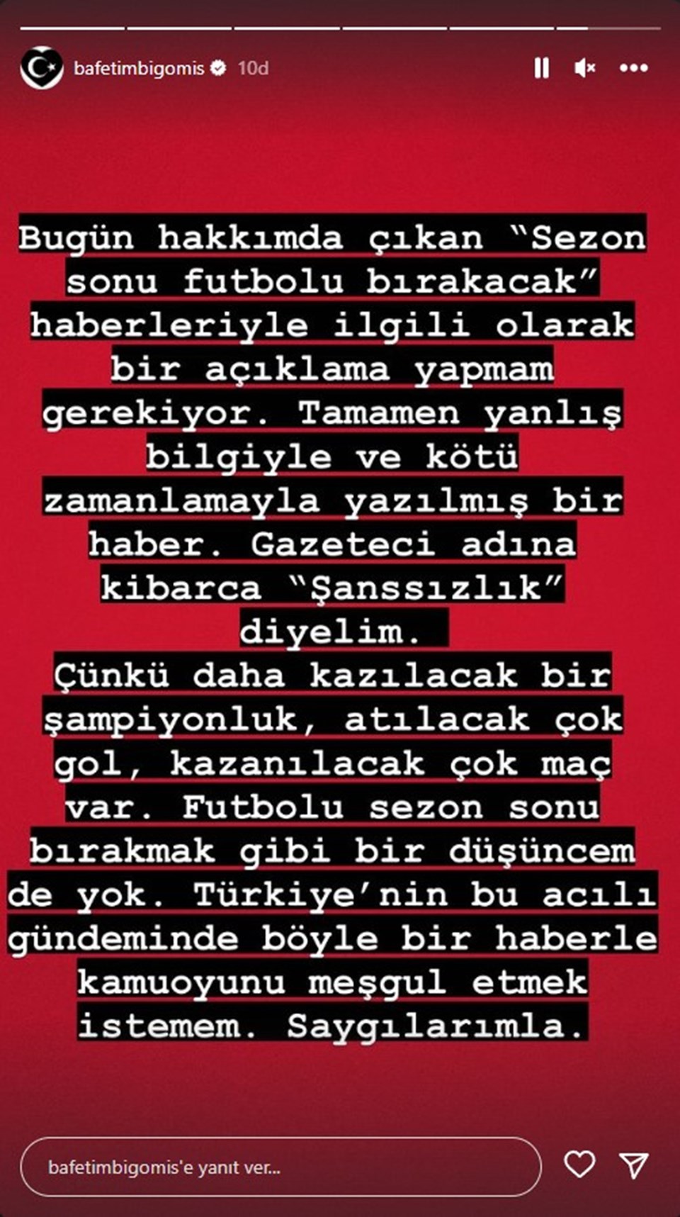 Batefimbi Gomis'ten futbolu bırakacağı yönündeki iddialara yanıt - 1