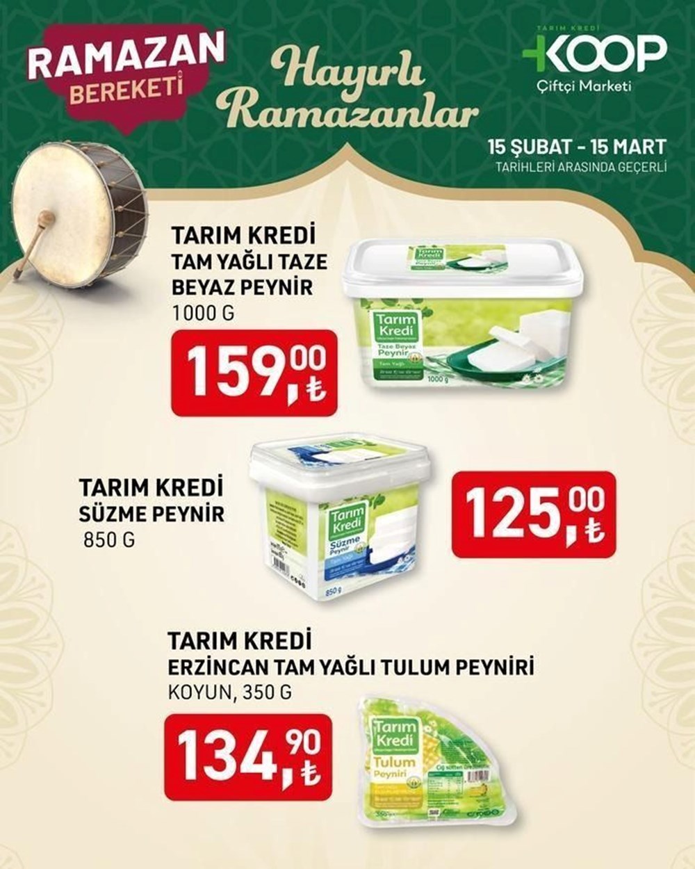 Tarım Kredi'de Ramazan Bereketi: Mart Ayı İndirimleri Son Çağrısı! (9-15 Mart 2025) 81 2HK5SwQh7UKYTE 1v3oTwQ