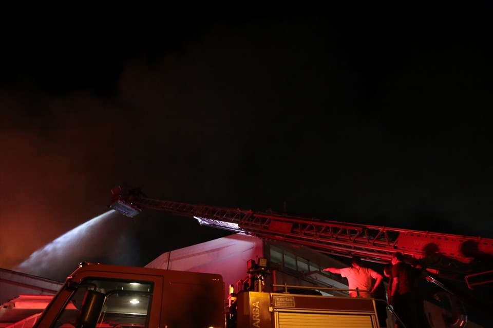 Kahramanmaraş'ta fabrika yangını - 2