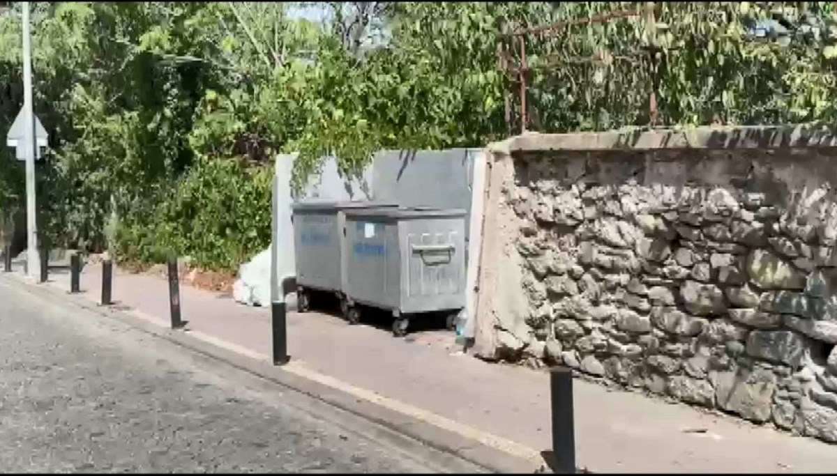Çöp konteynerinde bebek bulundu