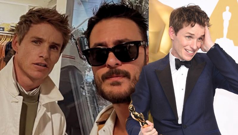 Anıl Altan, Eddie Redmayne ile karşılaştı