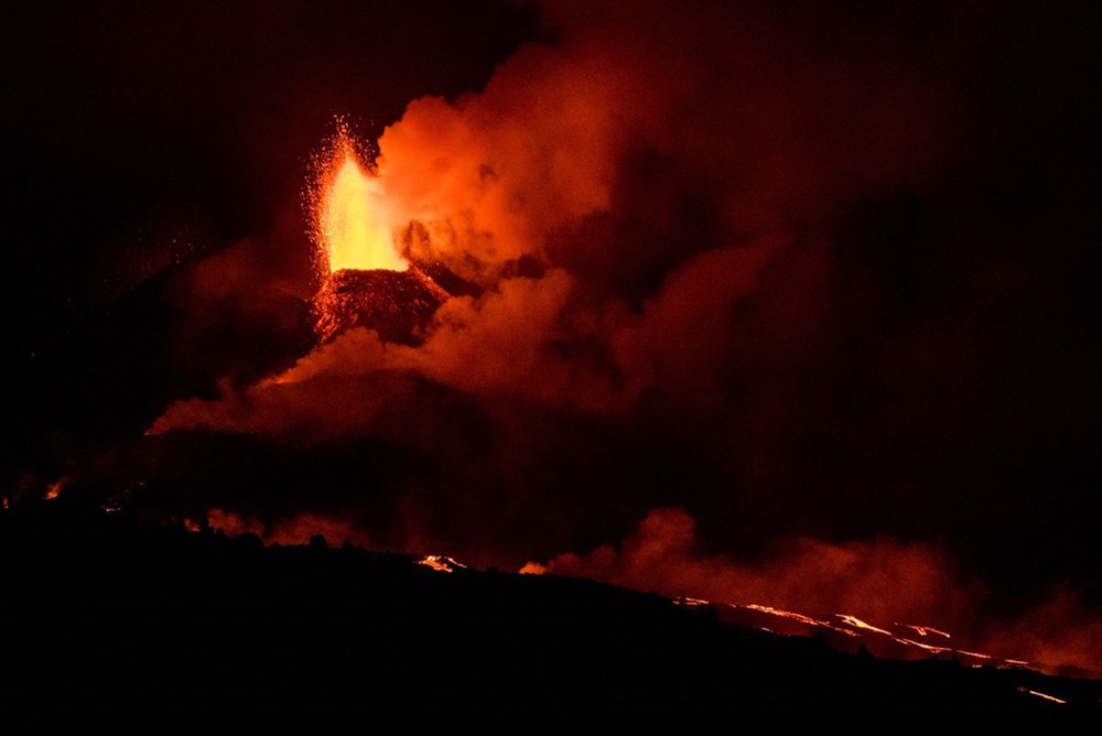 La Palma Adası'nda volkandan çıkan lavlar 33 günde 2 bin 185 binayı kül etti - 11