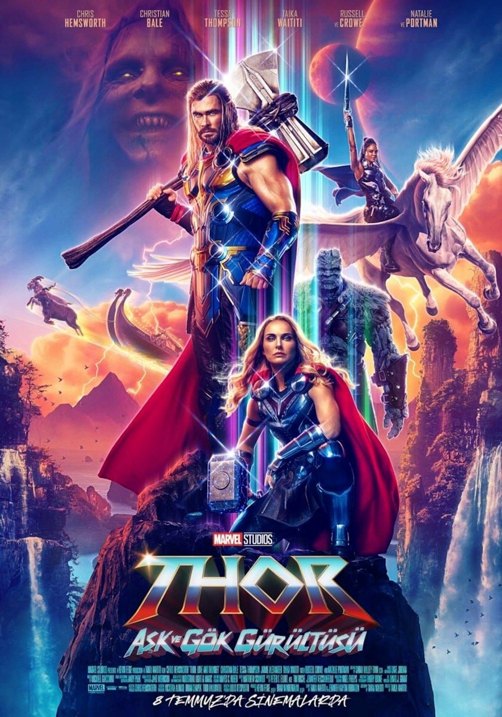 Thor: Aşk ve Gök Gürültüsü gişede lider (8-10 Temmuz 2022 ABD gişe rakamları) - 10