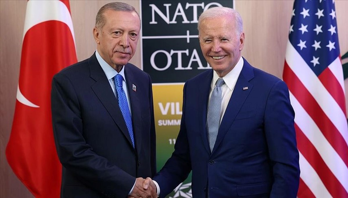 Cumhurbaşkanı Erdoğan, ABD Başkanı Biden ile görüştü