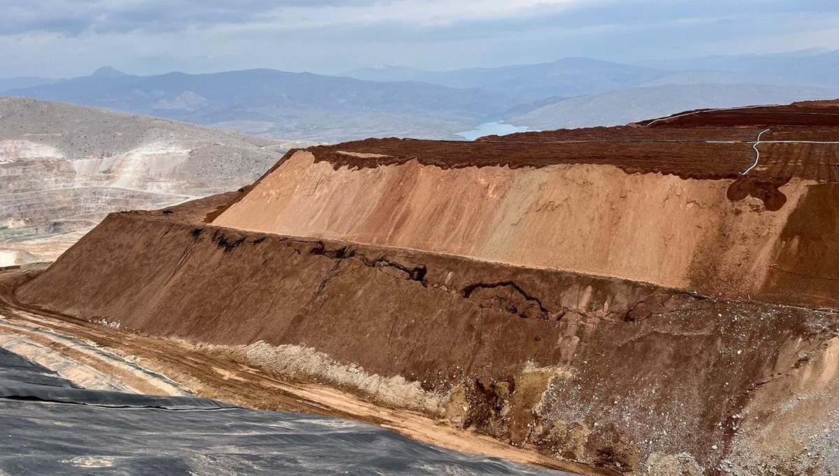 Erzincan İliç’teki altın madeninde facianın geldiğini gösteren fotoğraflar