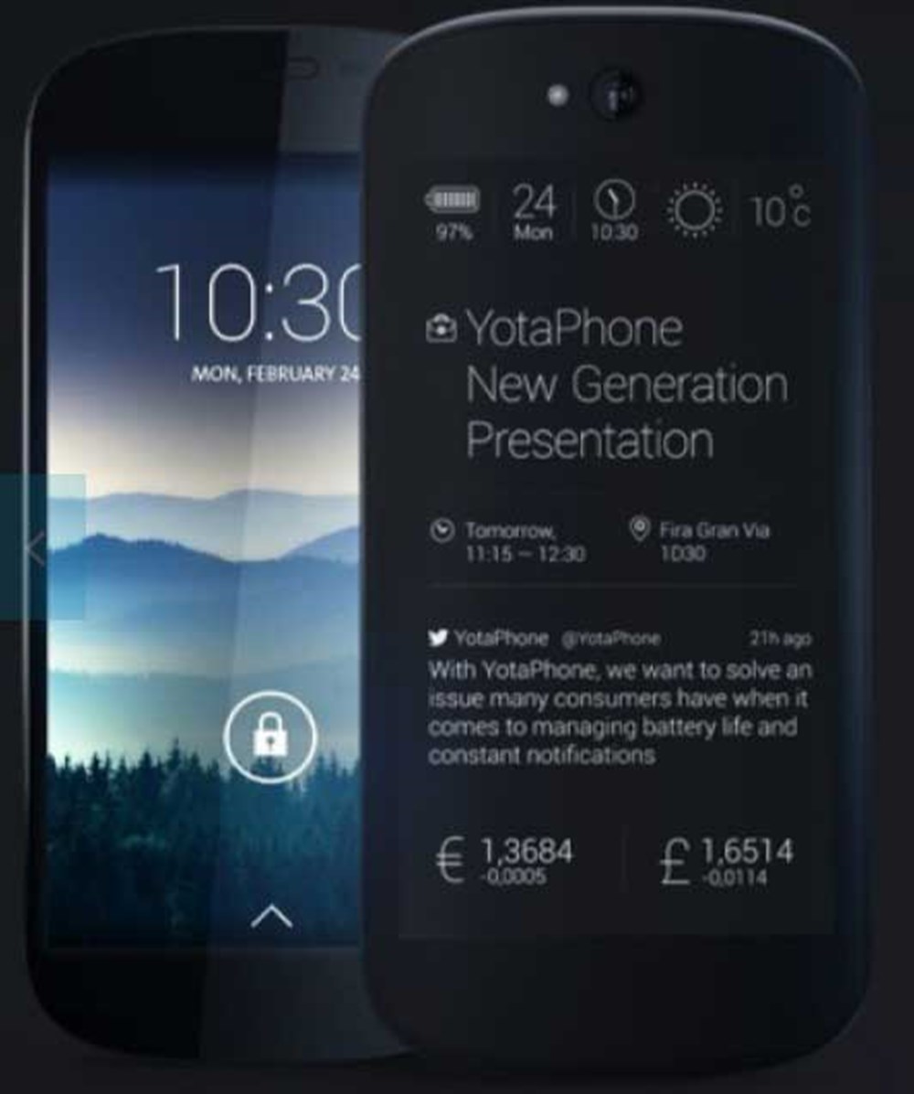Çift ekranlı akıllı telefon - 1