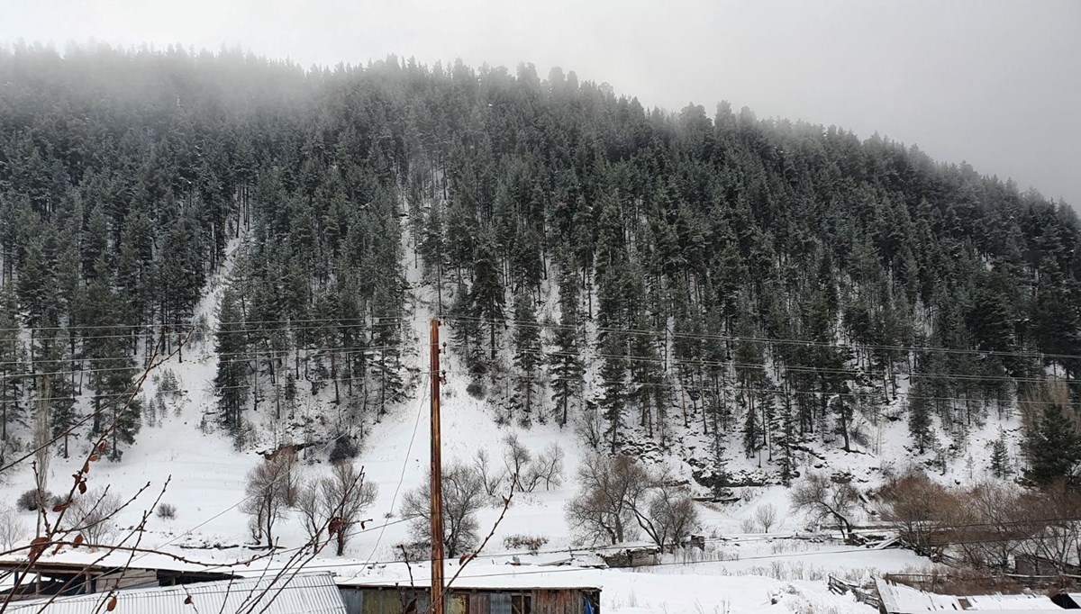 Erzurum'da 76 yerleşim yerine kardan ulaşım sağlanamıyor