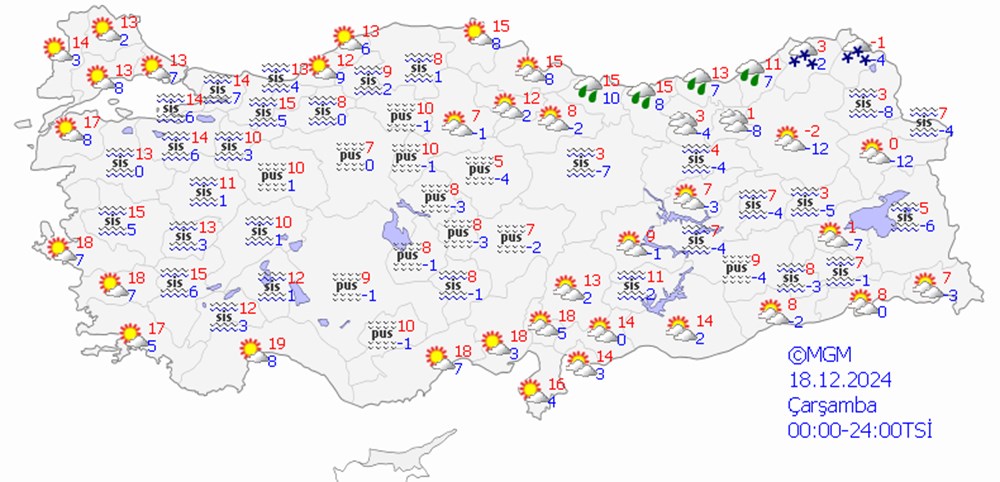 Meteorolojiden turuncu kodlu yoğun kar yağışı uyarısı: Fırtınayla birlikte gelecek! - 12