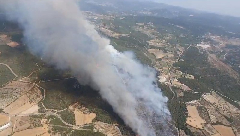 Afyonkarahisar, Kütahya ve İzmir'de orman yangını - 15