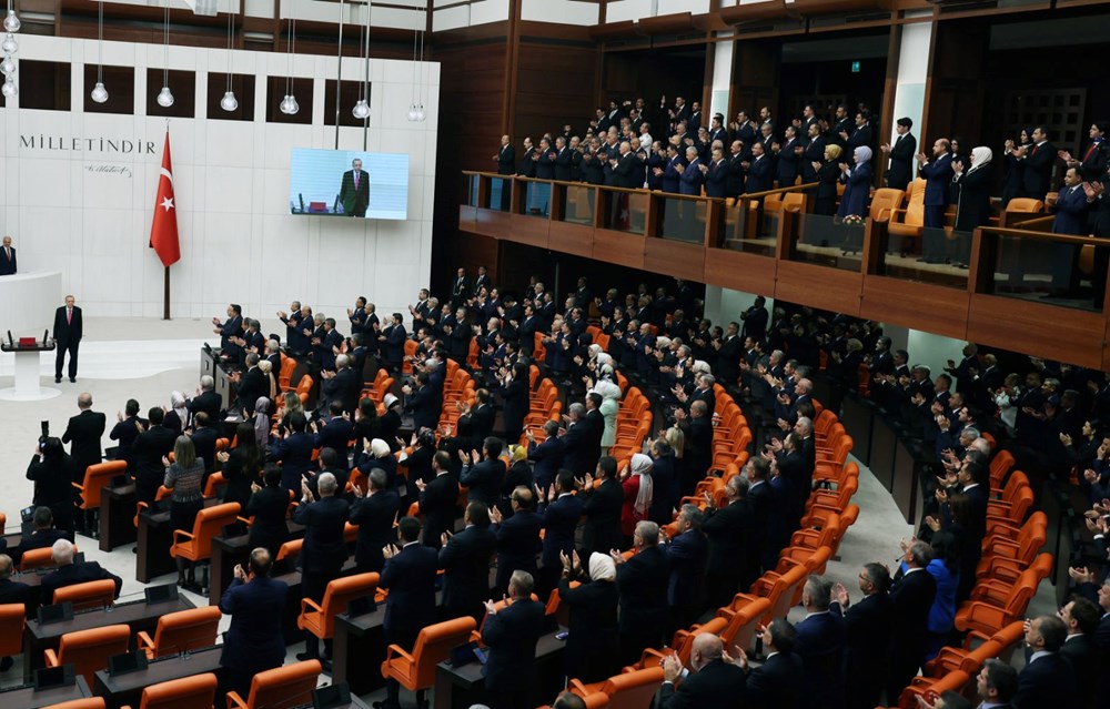 Cumhurbaşkanı Erdoğan'ın Meclis'teki yemin töreninden kareler - 21