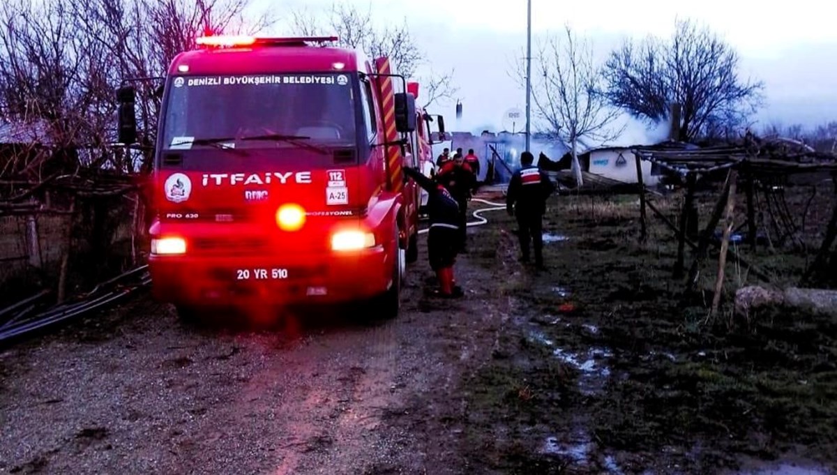 Bağ evinde yangın faciası Bağ evinde yangın faciası