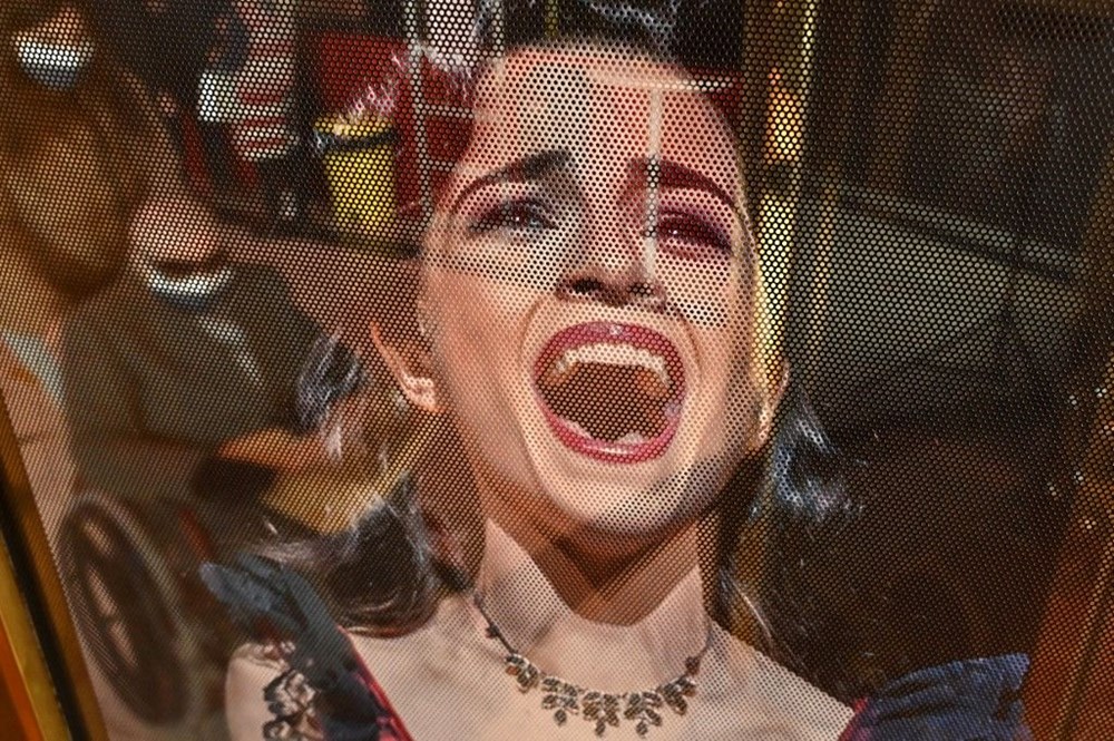 Madrid'de corona virüs aşısı olan yaşlılar için tiyatroda özel gösterim - 2