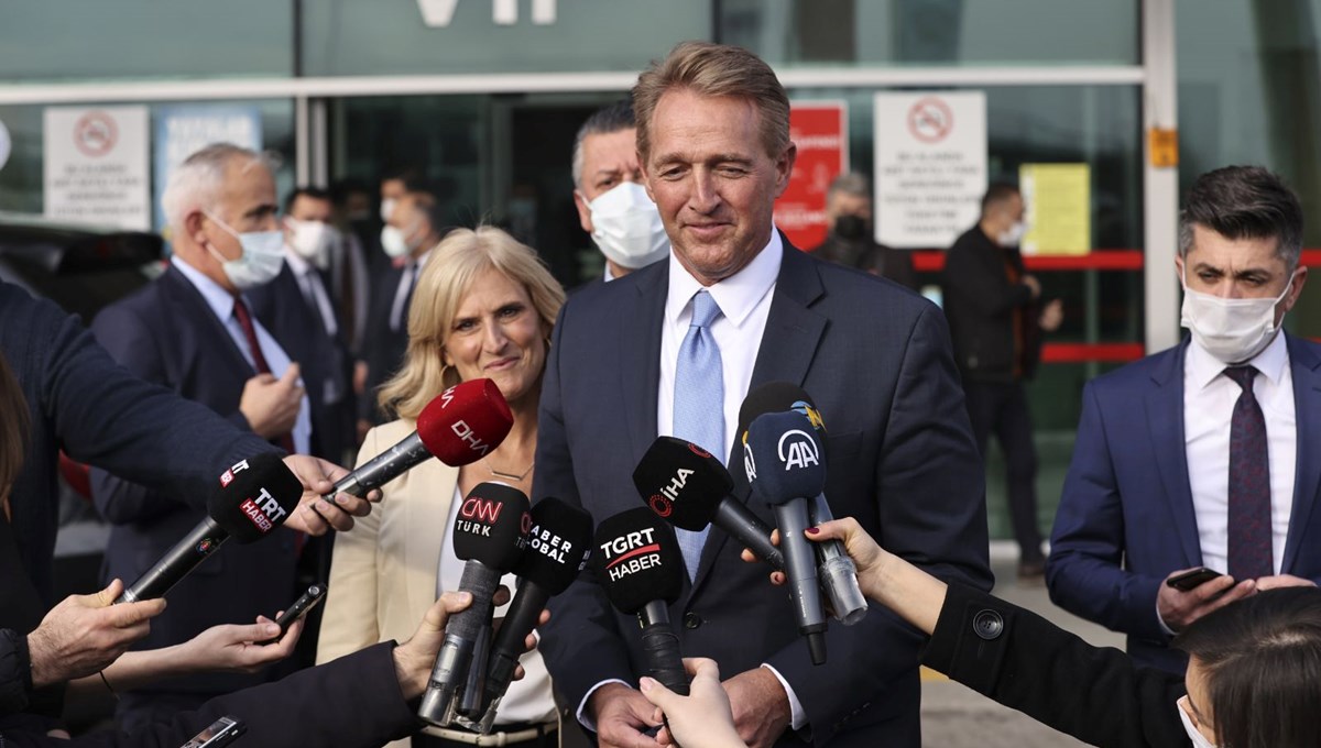 ABD'nin yeni Ankara Büyükelçisi olarak atanan Jeff Flake başkente geldi