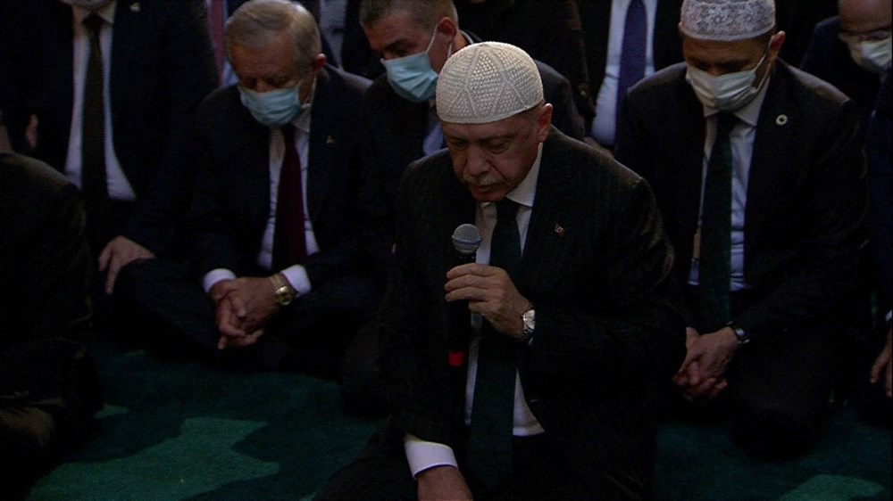 Ayasofya-i Kebir Camii Şerifi ibadete açıldı (Ayasofya'da 86 yıl sonra ilk namaz) - 3