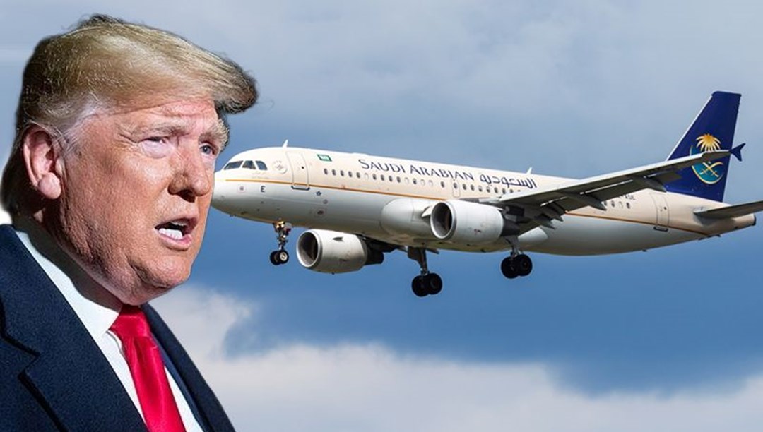 Trump ayağının tozuyla uçak satıyor!