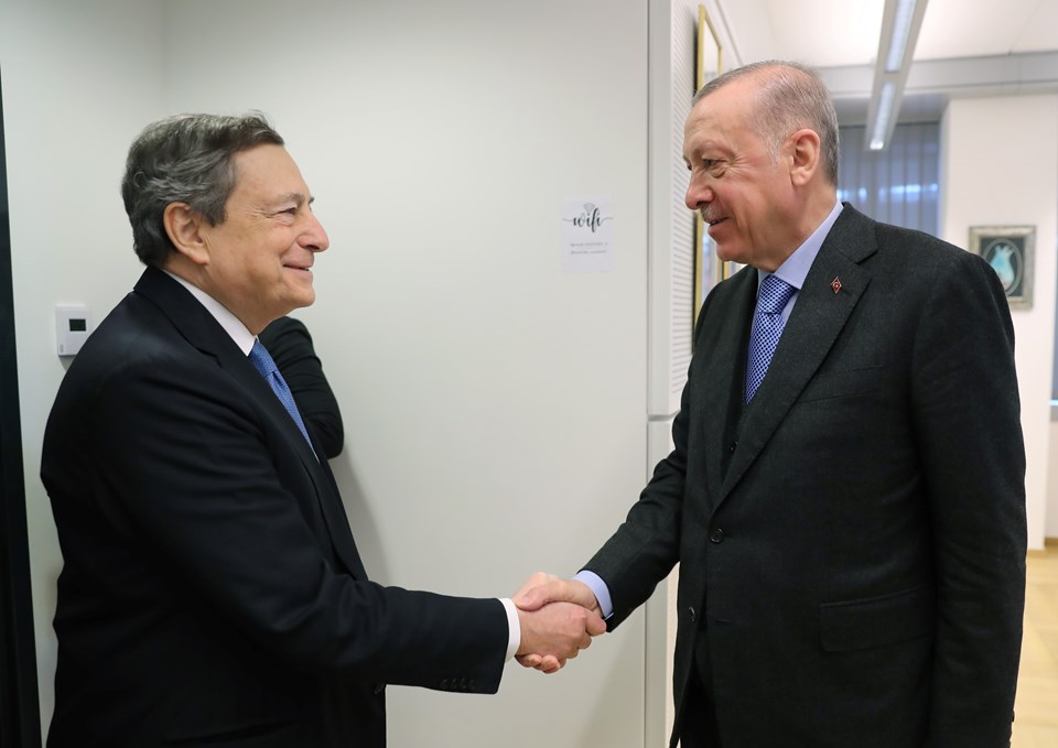 Draghi: Türkiye, İtalya ve Fransa olarak iş birliği platformunu tekrar işler hale getirmeye karar verdik - 1