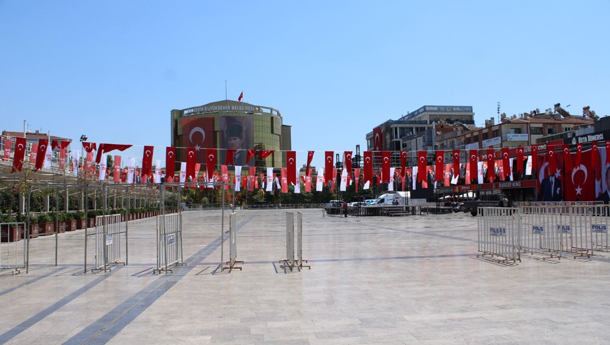 Kent Meydanı, 15 Temmuz kutlamalarına hazır