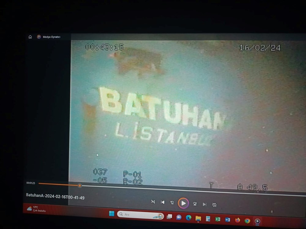 Marmara’da batan gemideki denizciler aranıyor: İnsansız su
altı robotu da devrede - 3