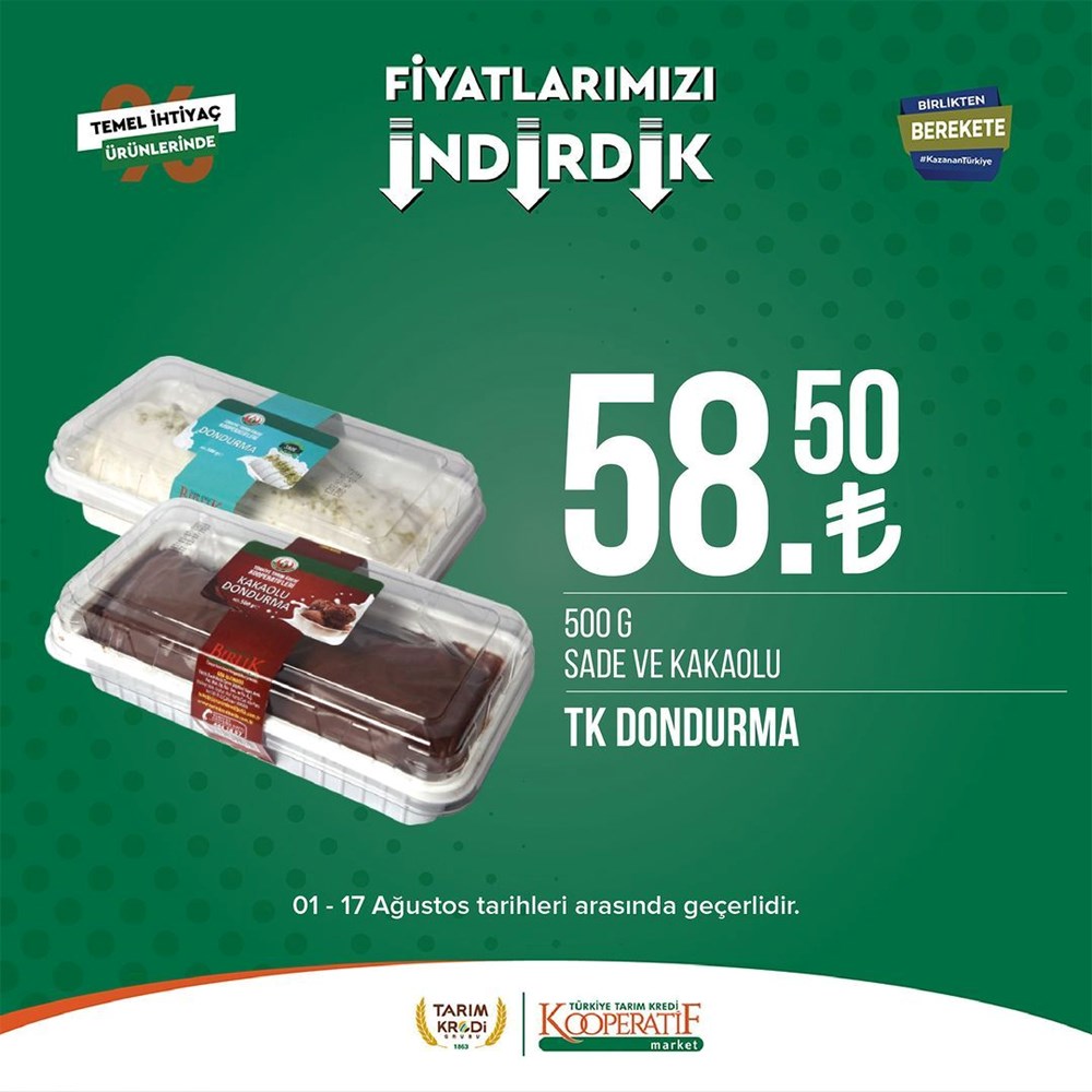 Tarım Kredi Kooperatif Market ağustos ayı güncel indirimli ürünler (1-17 Ağustos 2023 Tarım Kredi Market indirimleri) - 18