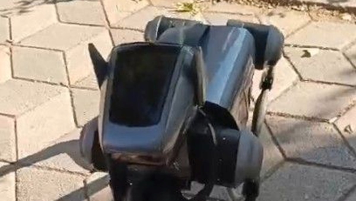 Robot köpek görenleri hayrete düşürdü Robot köpek görenleri hayrete düşürdü