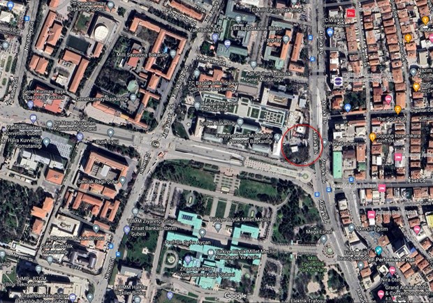 YERLİKAYA: BOMBALI SALDIRI GİRİŞİMİNDE BULUNULDU 11 Saldırının olduğu bölgenin harita görüntüsü