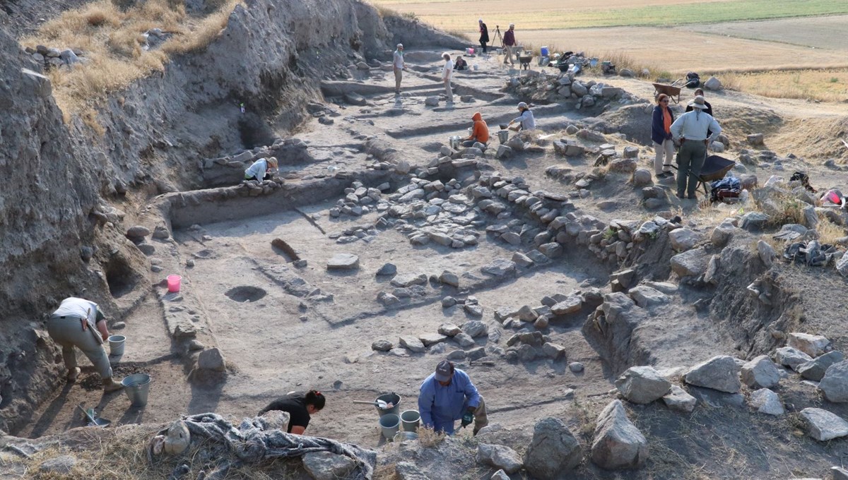 Yozgat Çadır Höyük'te arkeolojik kazılar