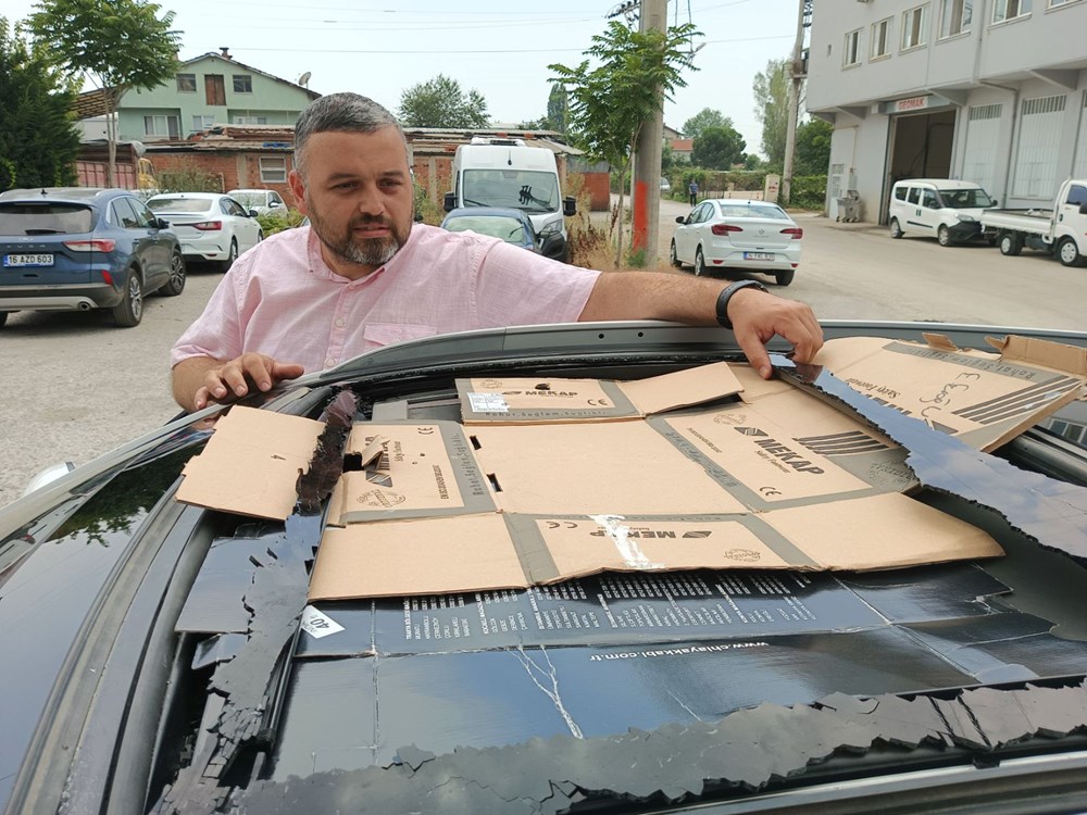 Apartmandan atılan kemik, 25 bin liralık hasara sebep oldu - 4