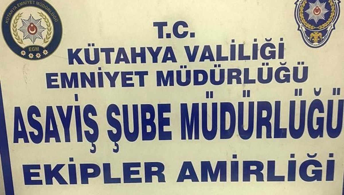 Kütahya’da bir şüphelinin üzerinde uyuşturucu ele geçirildi