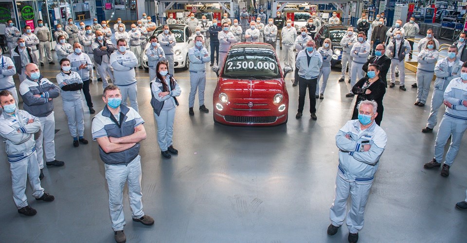 Fiat 500, 2,5 milyon üretim adedine ulaştı - 2