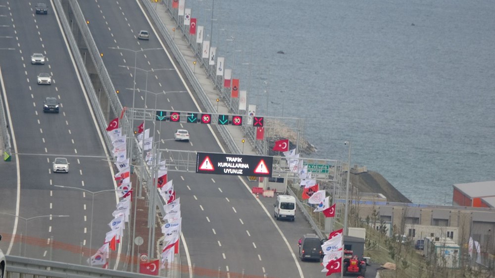 1915 Çanakkale Köprüsü’nde araç geçişleri başladı - 5