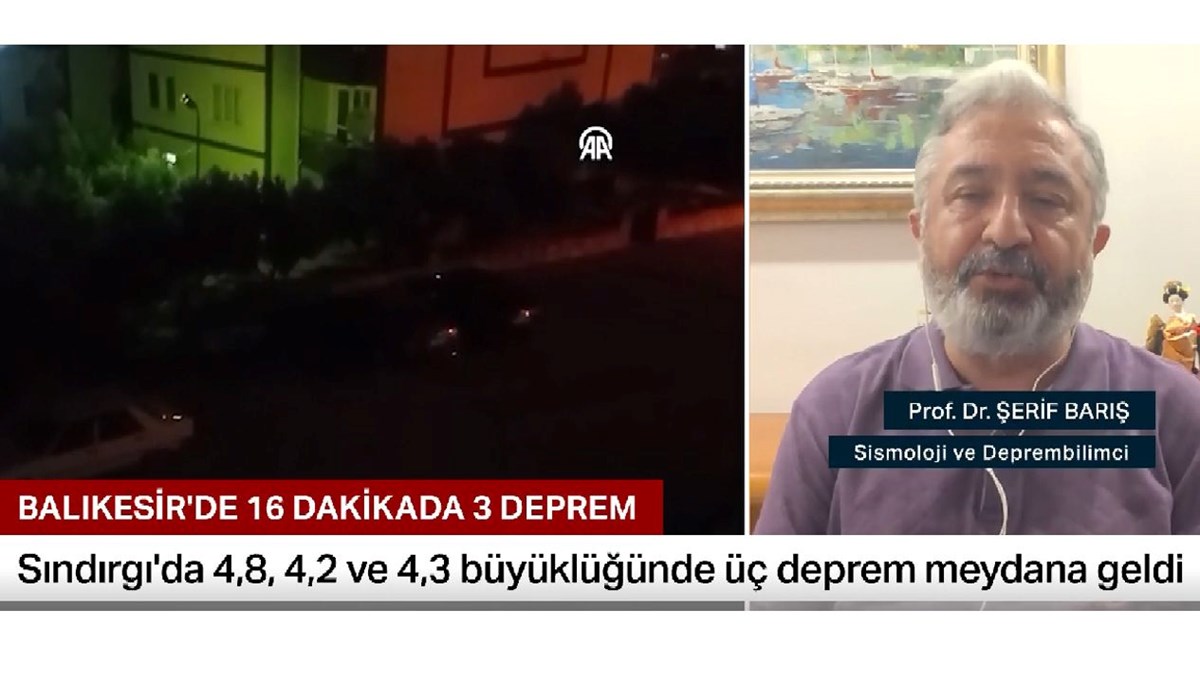 Sındırgı'da artçılar sürüyor