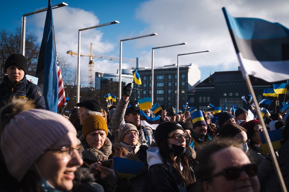Dünyanın birçok yerinde Rusya protestoları var - 18